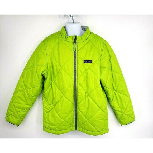 Patagonia Other - Patagonia Boys Nano Puff Jacket Neon Green